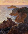 Rocas en BelleIle PortDomois Claude Monet